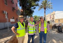 La última fase de la reurbanización de la calle Tajo avanza a buen ritmo última fase