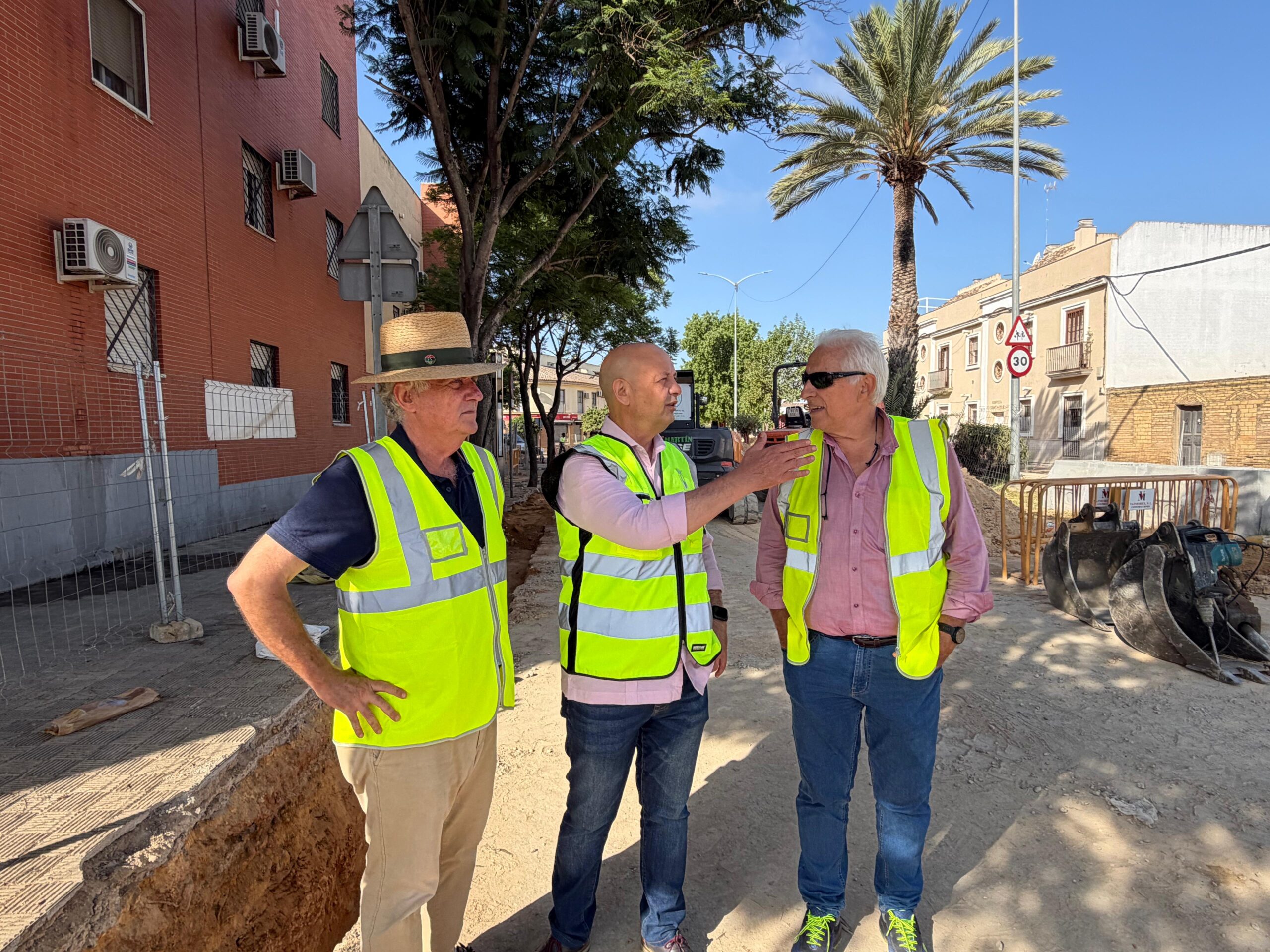 obras de mejora en la calle tajo última fase