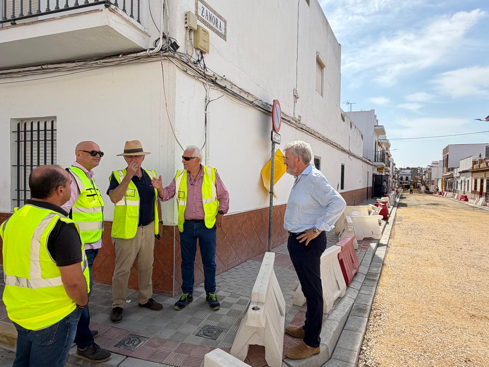 obras de mejora en la calle zamora actuación integral