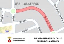 La mejora urbana de la calle Cerro de la Atalaya sale a licitación mejora urbana