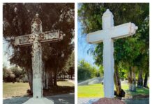 La Cruz de Montequinto se somete a una restauración cruz de montequinto