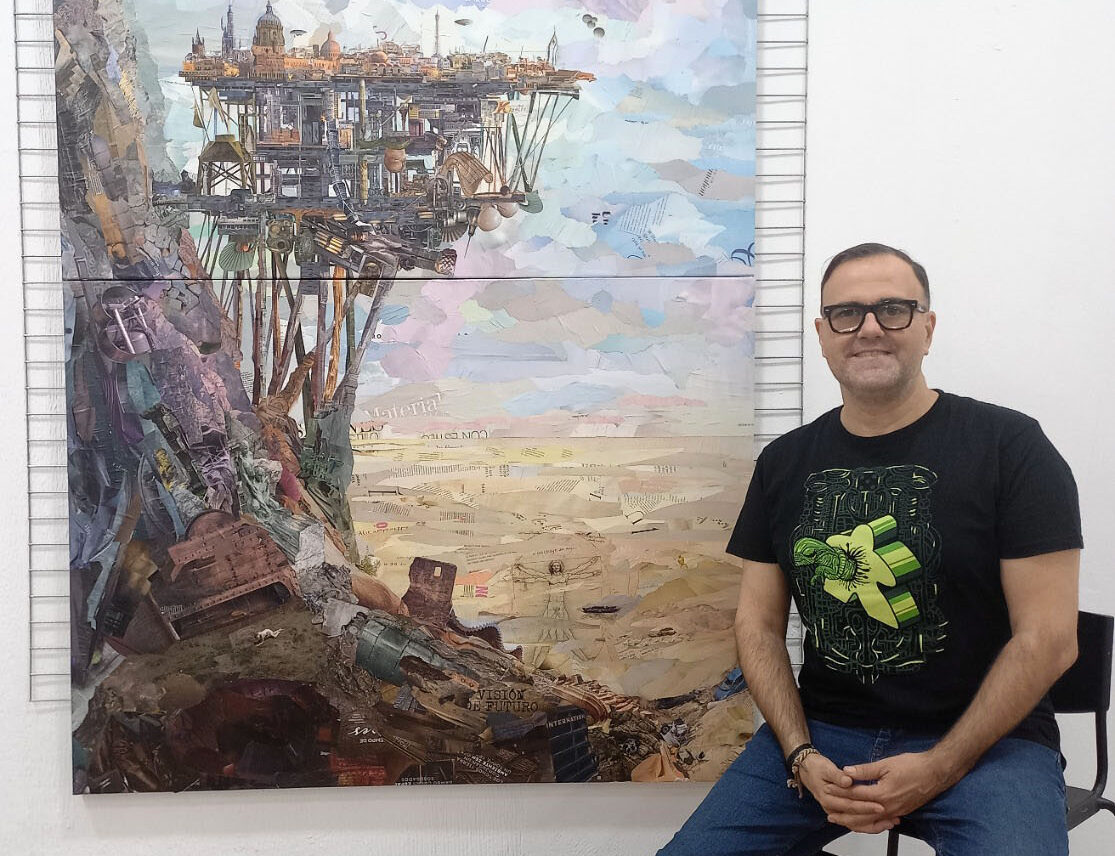 amador sevilla premio collage concurso internacional de pintura tartget (1) tartget prize