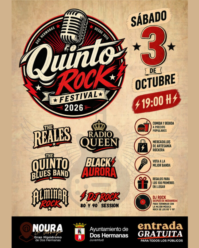 cartel quinto rock festival 2026 quinto rock