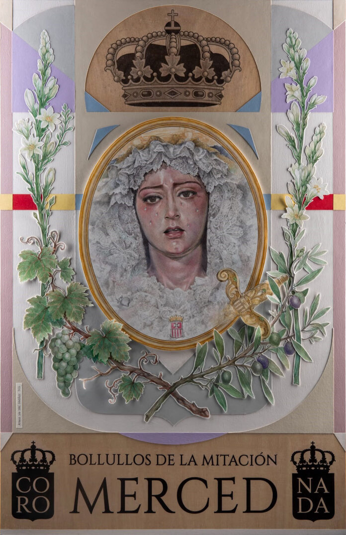 cartel virgen de la merced de bollullos de la mitación alfonso san josé