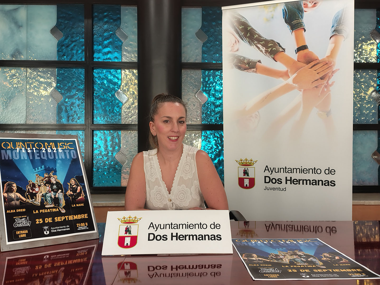 presentación del quinto music fest maría de los reyes garrido juventud