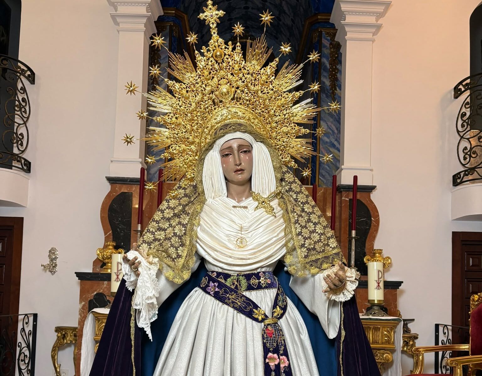 virgen de la amargura cultos amargura