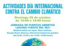 La Laguna de Fuente del Rey celebra el Día contra el cambio climático laguna de fuente del rey