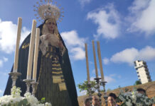 María Santísima de la Paz presidirá la misa de difuntos del cementerio maría santísima de la paz