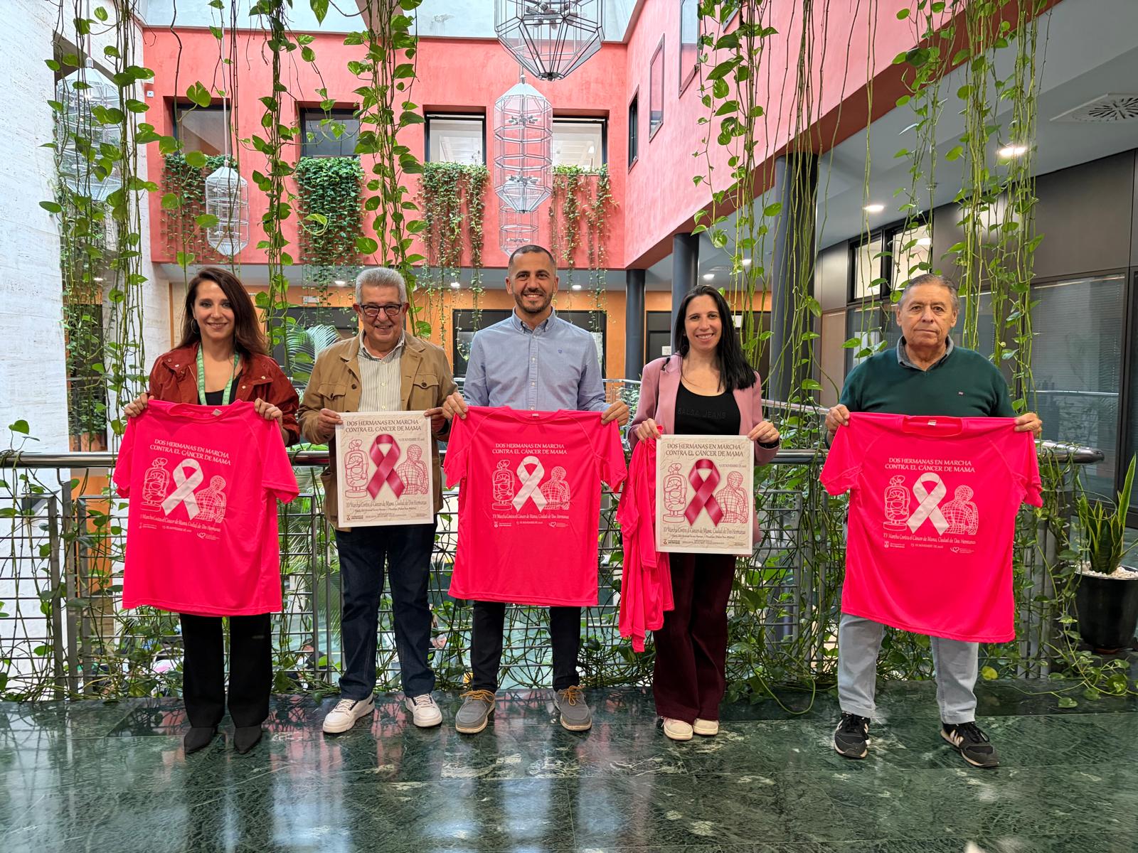 presentación de la XV Marcha contra el cáncer de mama xv marcha contra el cáncer de mama