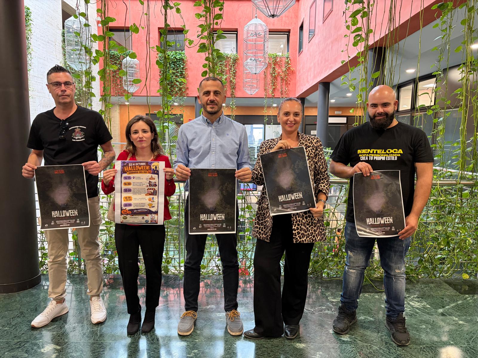 presentación del pasaje del terror de fuente del rey halloween