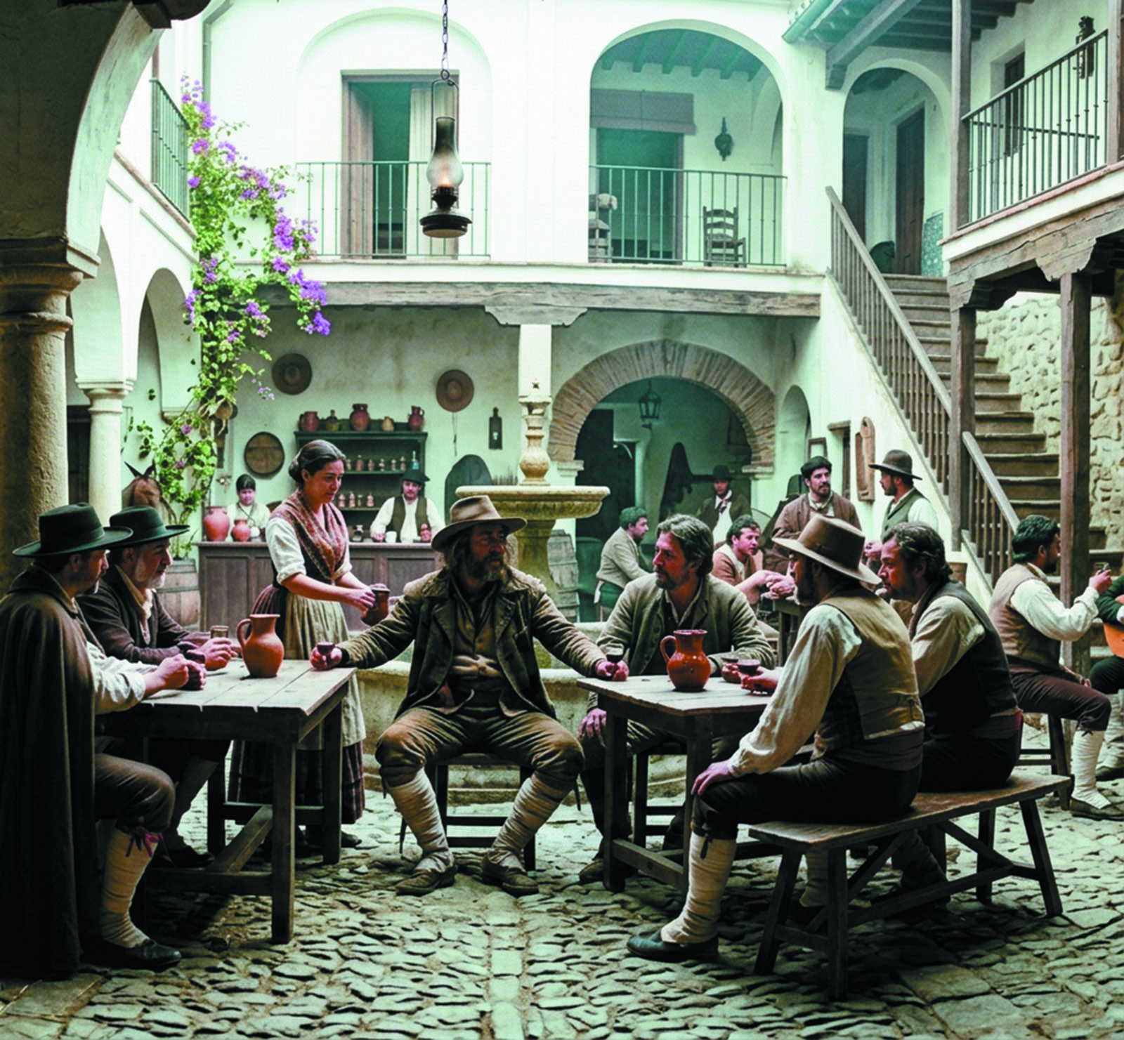 recreación de la posada de juan de la cruz 1808 juan de la cruz
