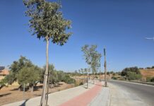 Las obras de mejora del vial AV-63.1 llegan a su fin obras de mejora