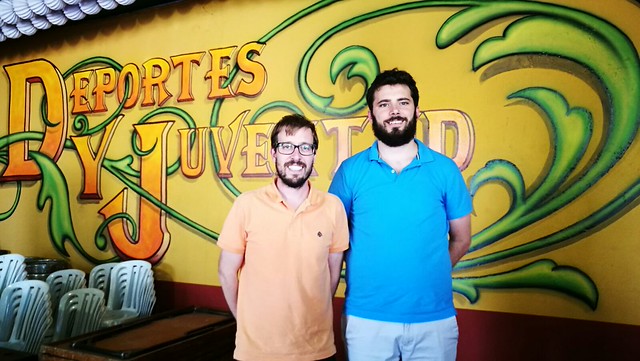 Presentación nueva imagen de la caseta de Deportes y Juventud