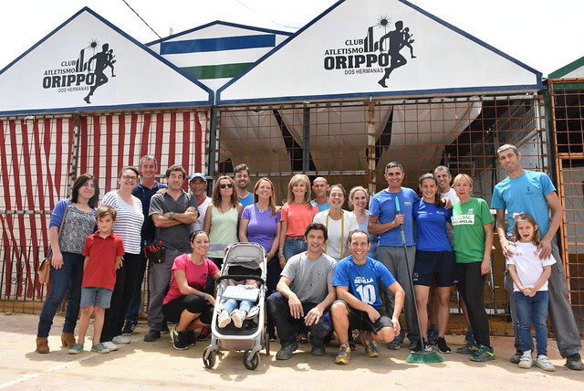 Nueva caseta de Feria del Club Atletismo Orippo