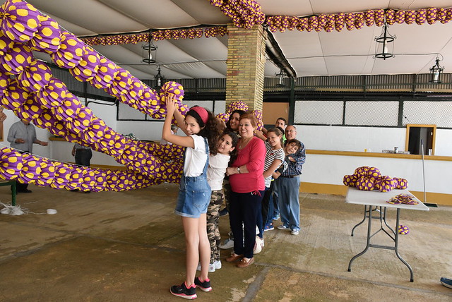 Feria de Mayo preparativos