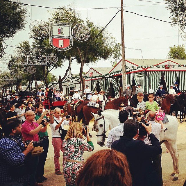 Entrega de premios del paseo de caballos de la Feria de Mayo