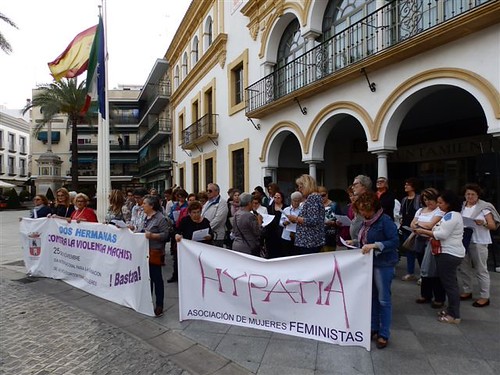 Concentración contra la violencia de género