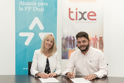 Asociación Empresarial Tixe adhesión a la Alianza para la FP Dual