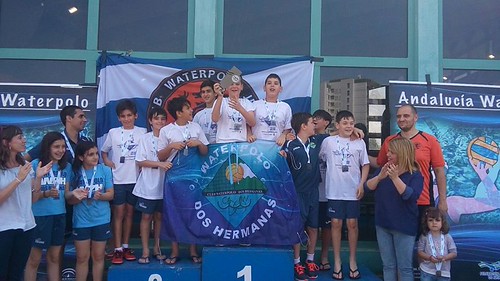 Waterpolo Dos Hermanas , subcampeones de Andalucía Alevín en Jerez