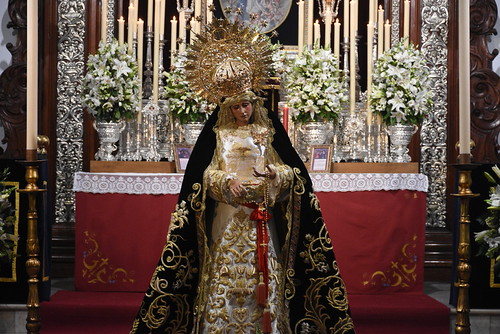 Besamano de la Virgen del Mayor Dolor de Vera-Cruz