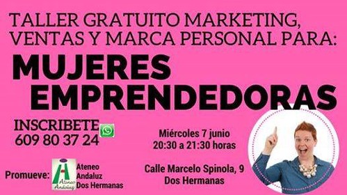 Taller de emprendimiento para mujeres en Ateneo Andaluz