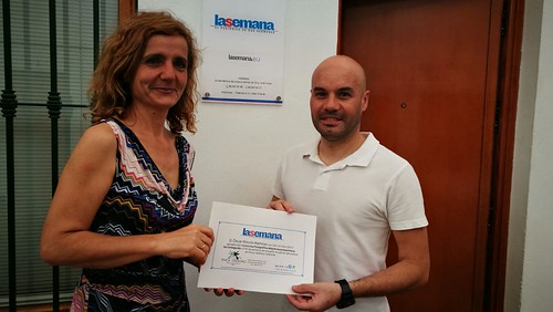 Óscar Rincón ya tiene su premio del concurso #deferiaconlasemana