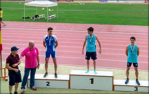 José Miguel MIllán, subcampeón de Andalucía Atletismo Orippo