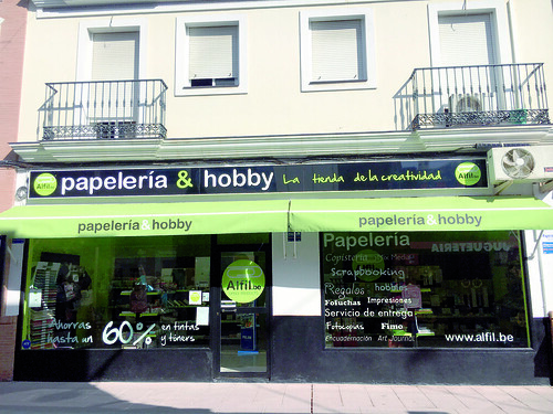 Papelería y copistería Alfil.be