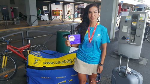 Ivana Benítez, tercera en la Triatlón de Venecia