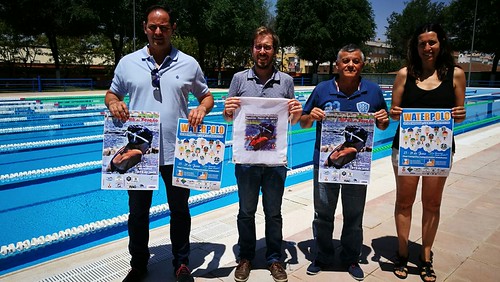 Presentación campeonatos de natación y waterpolo en Los Montecillos