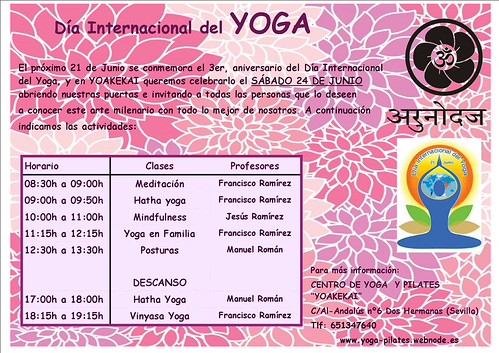 Yoakekai Día Mundial del Yoga