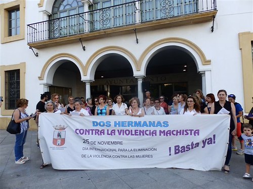 Concentración contra la violencia de género