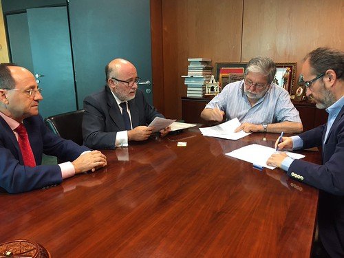 Ayuntamiento y Red Eléctrica de España firman convenio para construir subestación eléctrica