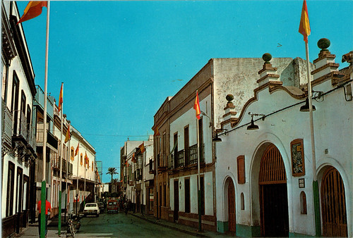 Calle Real peatonal. Postal