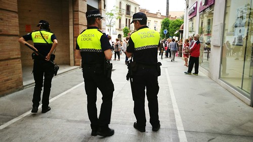 Policía Local en las calles