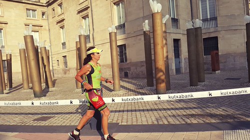 Vanesa Benítez, primera larga distancia triatlon Vitoria-Gasteiz