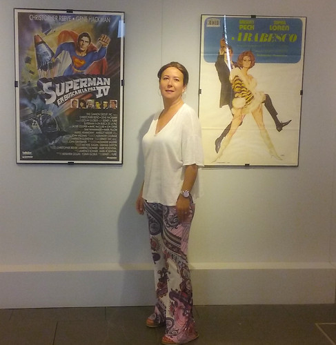 Exposición carteles de cine sobre galanes y divas