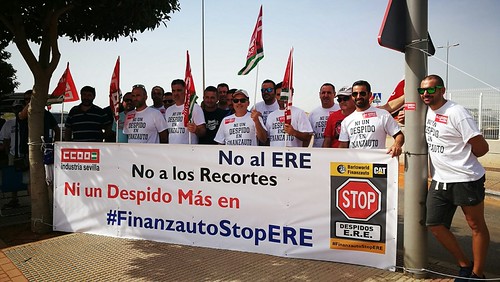 Huelga Finanzauto nuevo ERE plantilla