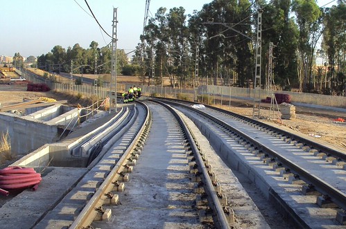 Obras Metro en Montequinto ampliación Alcalá