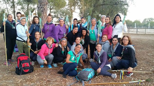 Peregrinación de mujeres al Rocío