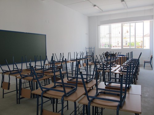 Nueva aula del Colegio Huerta de la Princesa