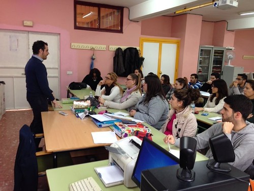 Programa de Emprendexpress en los centros educativos