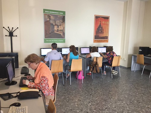 Curso de informática de la Biblioteca Pedro Laín Entralgo