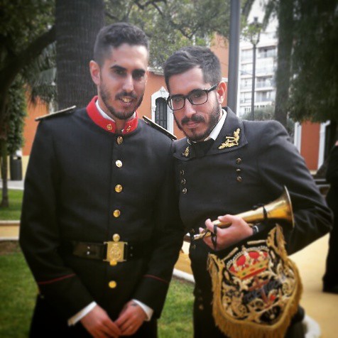 Jonathan y Cristopher Jiménez Cabeza compositores marcha