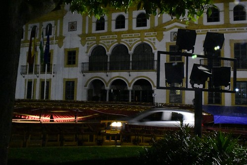La hora del planeta, apagón fachada del Ayuntamiento