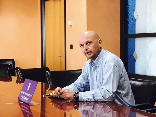 Francisco Rodríguez, concejal de Obras, rueda de prensa en el Ayuntamiento