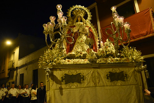 Procesión de la Virgen del Rosario