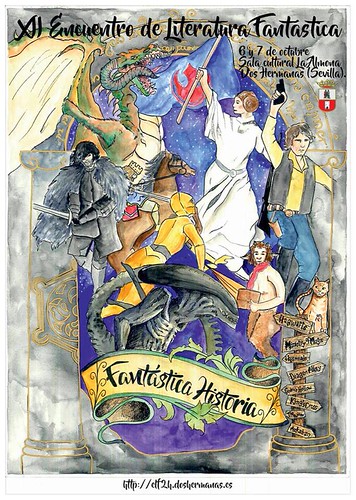 Cartel del Encuentro de Literatura Fantástica
