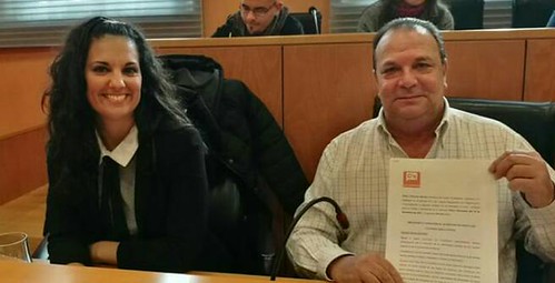 Ana González y Pedro Taborda, concejales de Ciudadanos