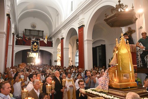 Traslado de la Virgen de Valme para los cultos